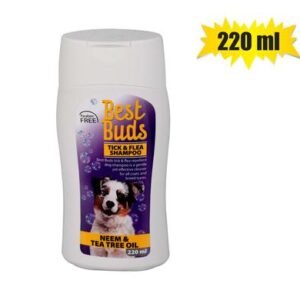 Best buds tick & flea shampoo 220ml
