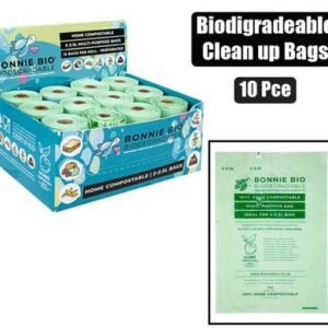 Bonnie bio bags biodegrade 2-2.5l-15's