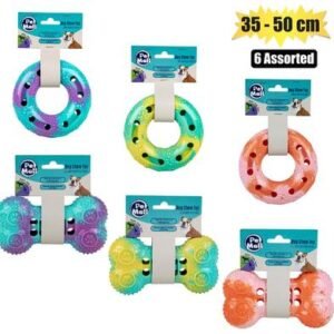 Pet dog toy bone/ring tpr for treats