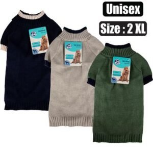 Pet dog shirt acrylic knit unisex 2xl