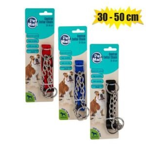 Pet dog collar control chain 30-50cm