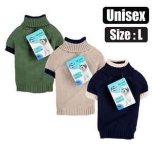 Pet dog shirt acrylic knit unisex large