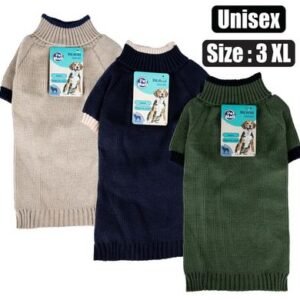 Pet dog shirt acrylic knit unisex 3xl