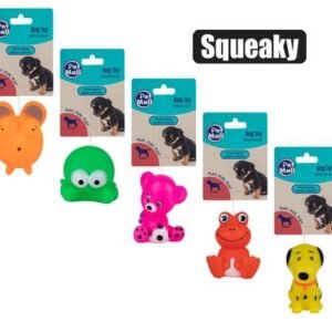 Pet toy puppy chews pvc assorted - 5 Piece