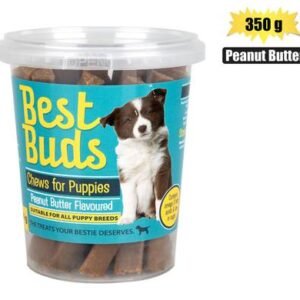 Best buds puppy treat peanut butter 350g