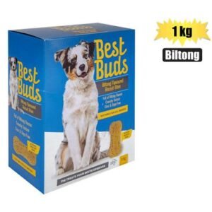 Best Buds Dog Biscuits - Biltong Flavour 1kg